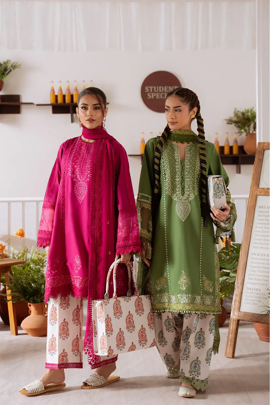 3 PIECE - UNSTITCHED | EMBROIDERED LAWN - SR1147-A