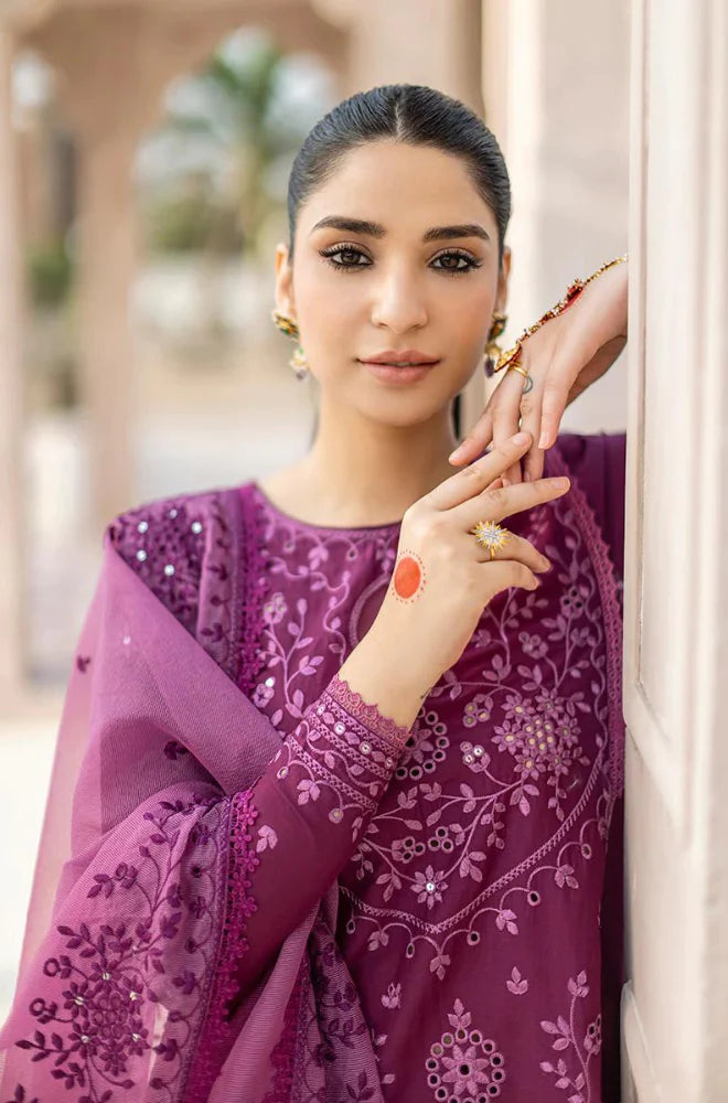 3 PIECE - UNSTITCHED | LUXURY EMBROIDERED LAWN - CS1139