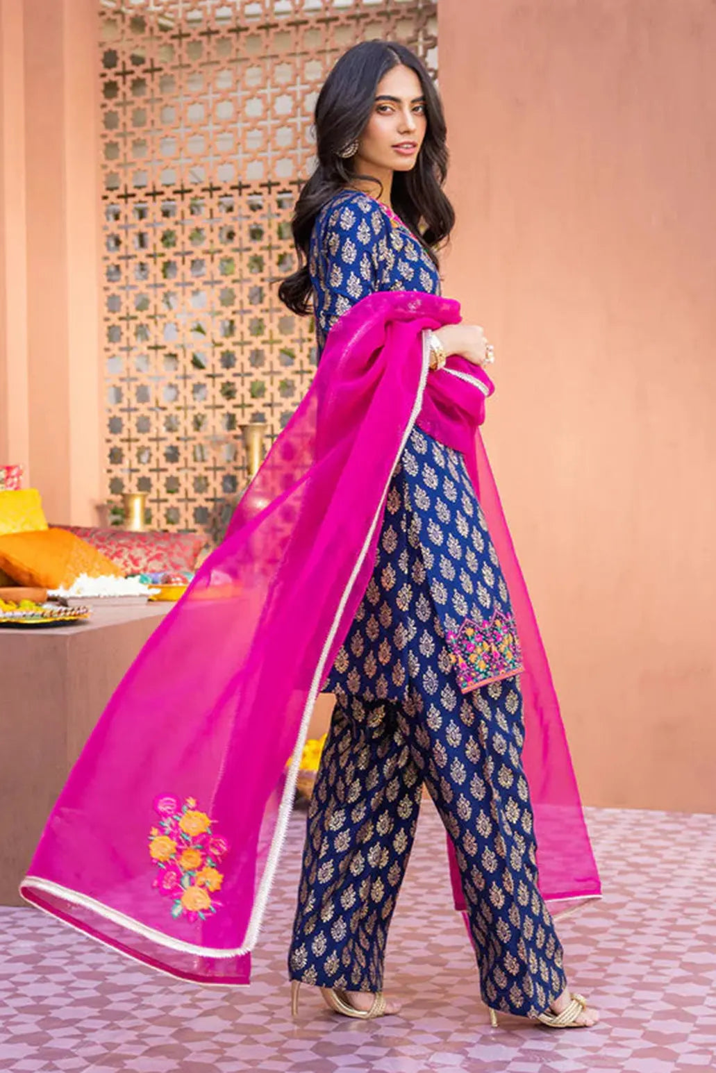 3 PIECE - UNSTITCHED | PRINTED LAWN - ZC1126