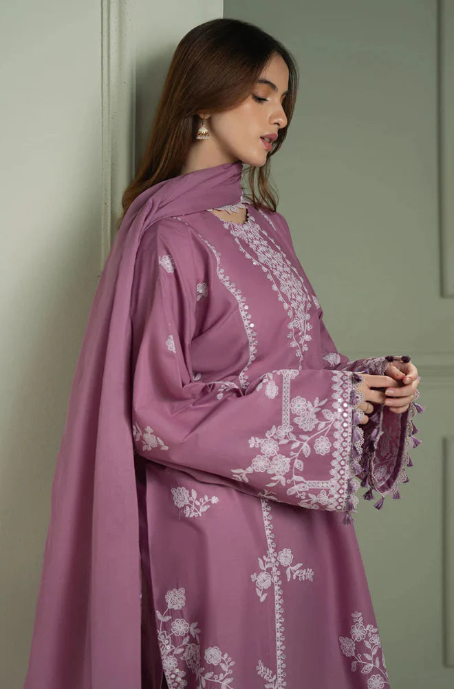 3 PIECE - UNSTITCHED | EMBROIDERED LAWN - CS1155