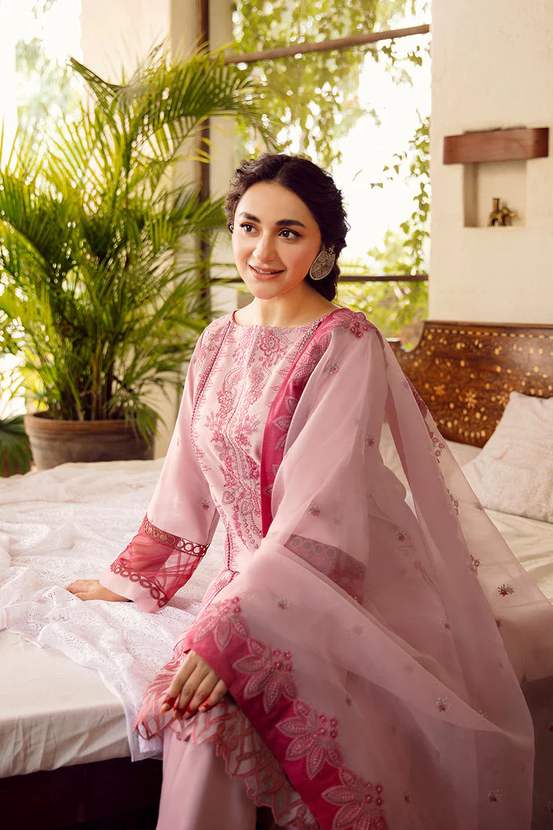3 PIECE - UNSTITCHED | LUXURY EMBROIDERED LAWN - RR1140