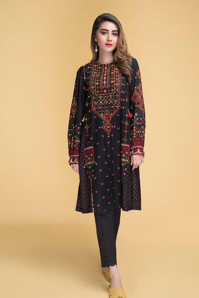 2 PIECE - UNSTITCHED | EMBROIDERED LAWN - KS1123
