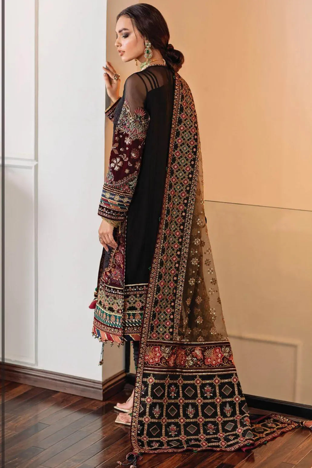 3 PIECE - UNSTITCHED | LUXURY EMBROIDERED LAWN - BQ1120