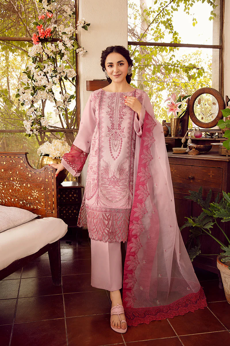 3 PIECE - UNSTITCHED | LUXURY EMBROIDERED LAWN - RR1140