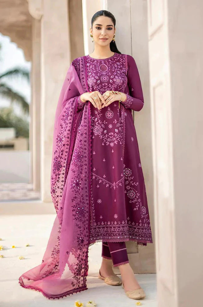 3 PIECE - UNSTITCHED | LUXURY EMBROIDERED LAWN - CS1139