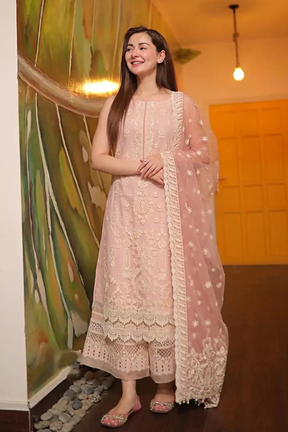 3 PIECE - UNSTITCHED | LUXURY EMBROIDERED LAWN - FS1104