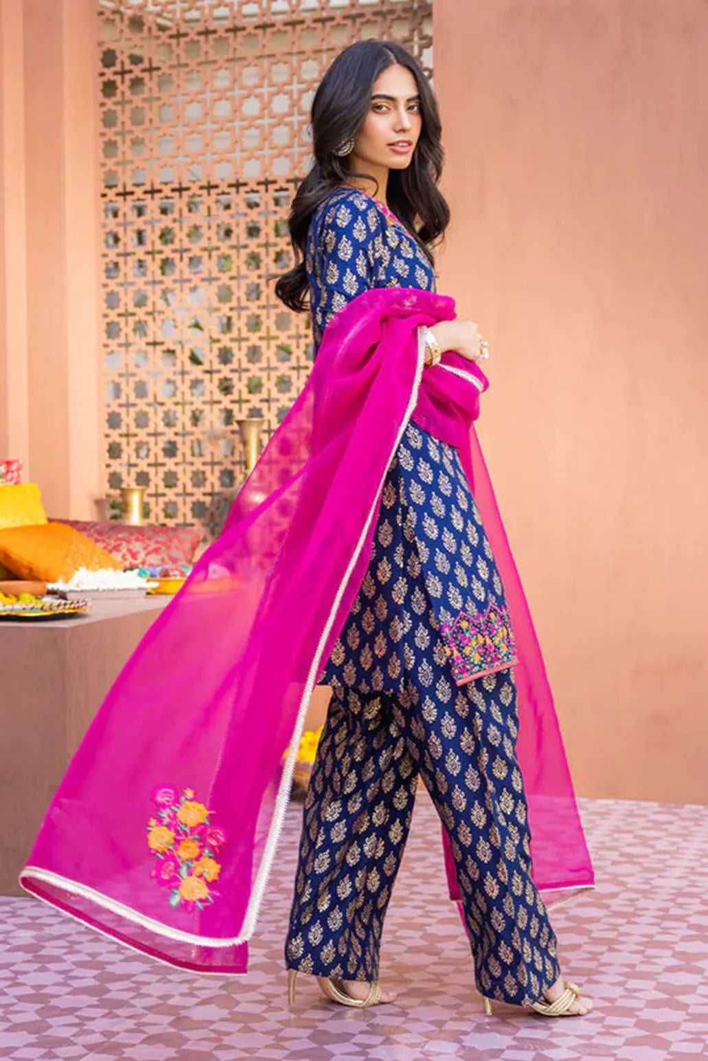 3 PIECE - UNSTITCHED | PRINTED LAWN - ZC1126