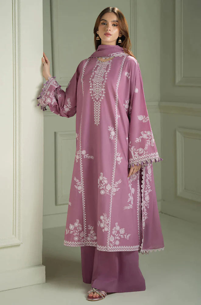 3 PIECE - UNSTITCHED | EMBROIDERED LAWN - CS1155