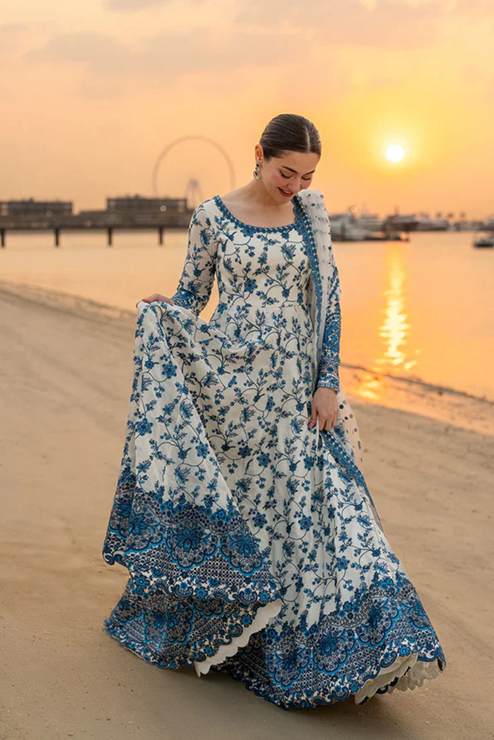 3 PIECE - UNSTITCHED | PRINTED LAWN - FZ1234