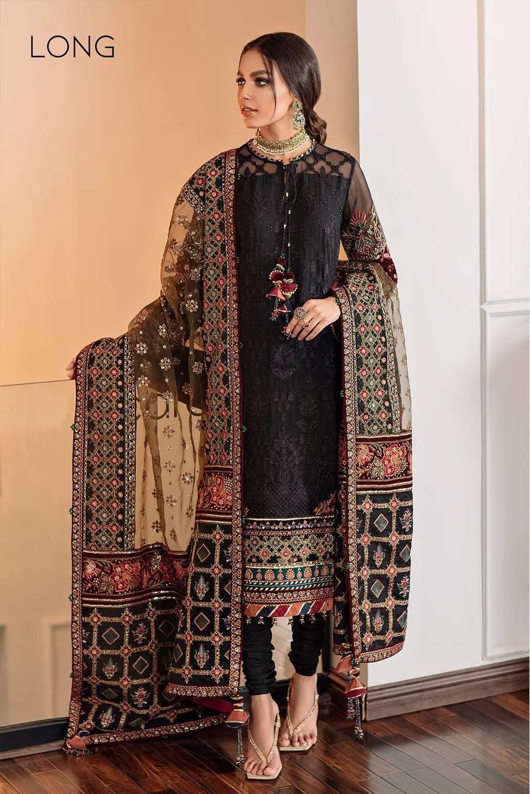 3 PIECE - UNSTITCHED | LUXURY EMBROIDERED LAWN - BQ1120