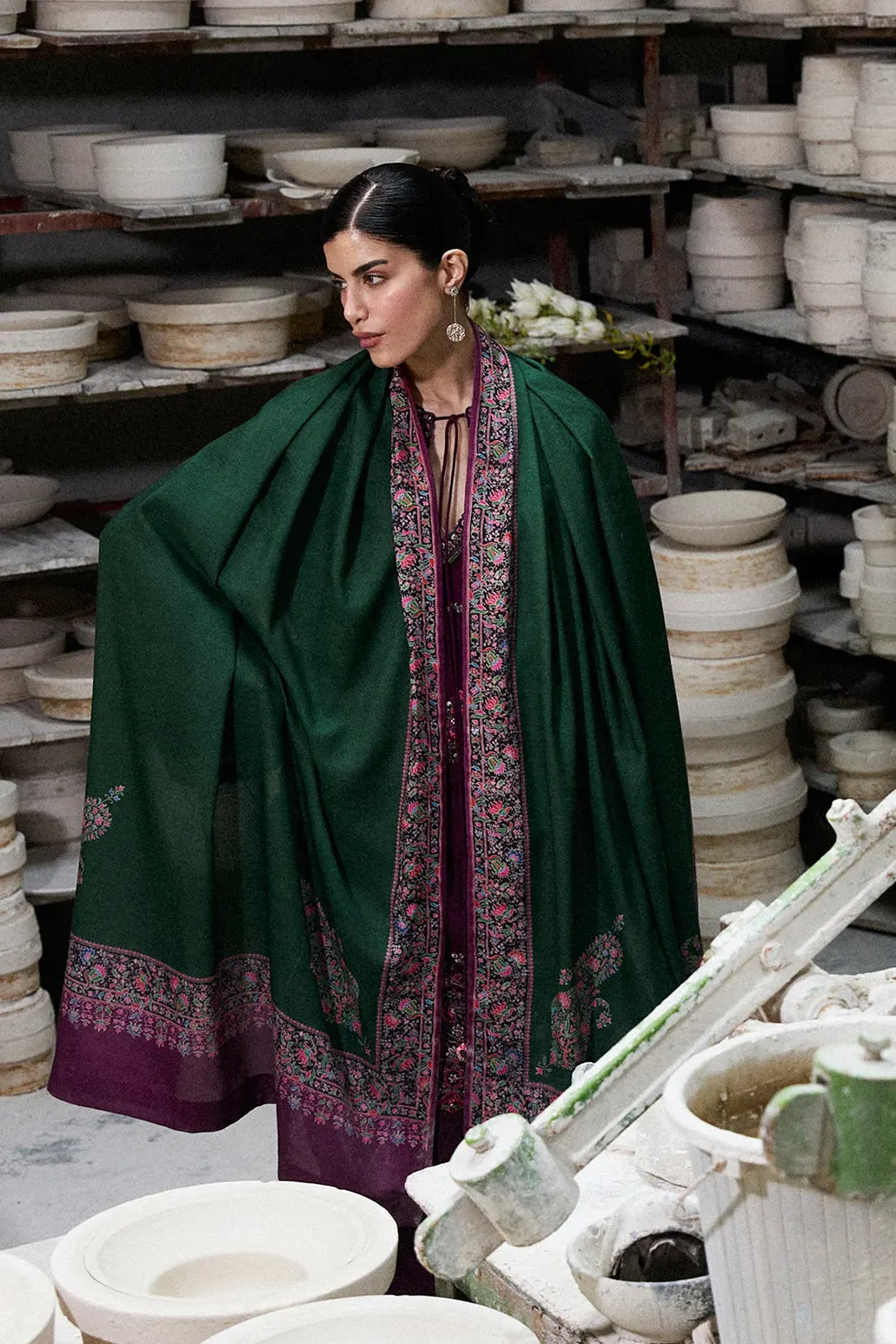 3 PIECE - UNSTITCHED | EMBROIDERED LAWN - HR1183