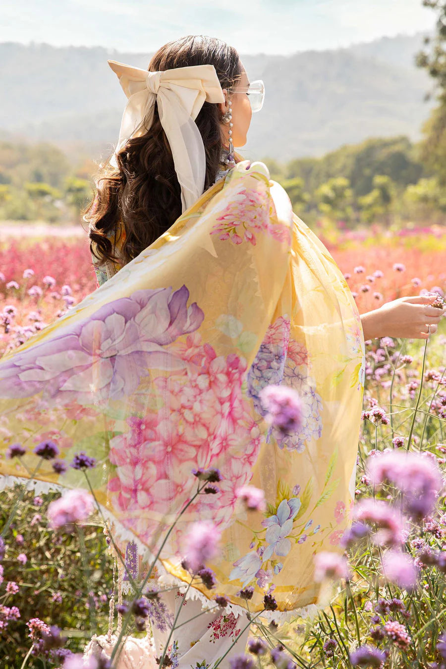 3 PIECE - UNSTITCHED | PRINTED LAWN - MB1127-B