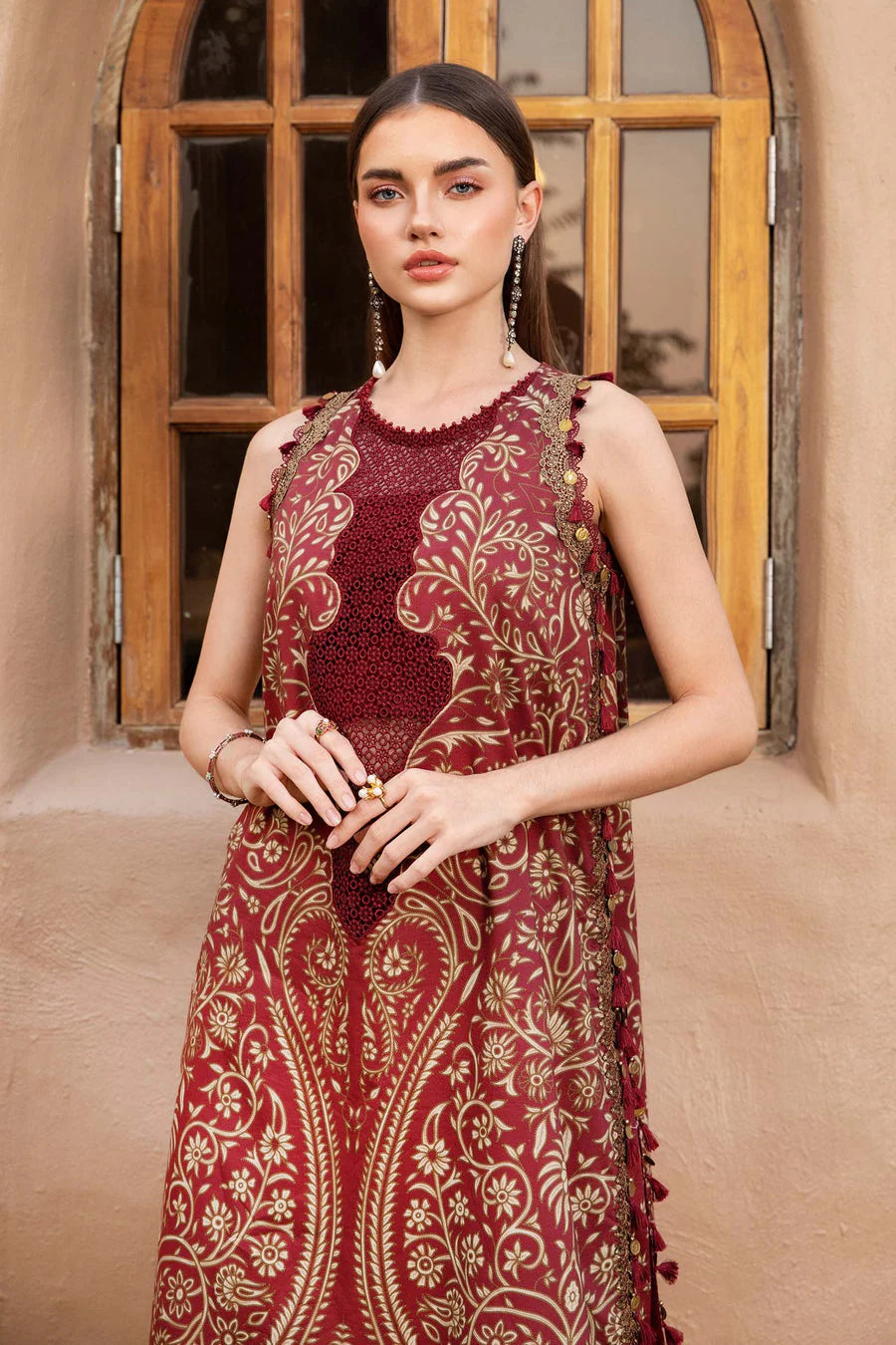 3 PIECE - UNSTITCHED | PRINTED LAWN - MB1129-A