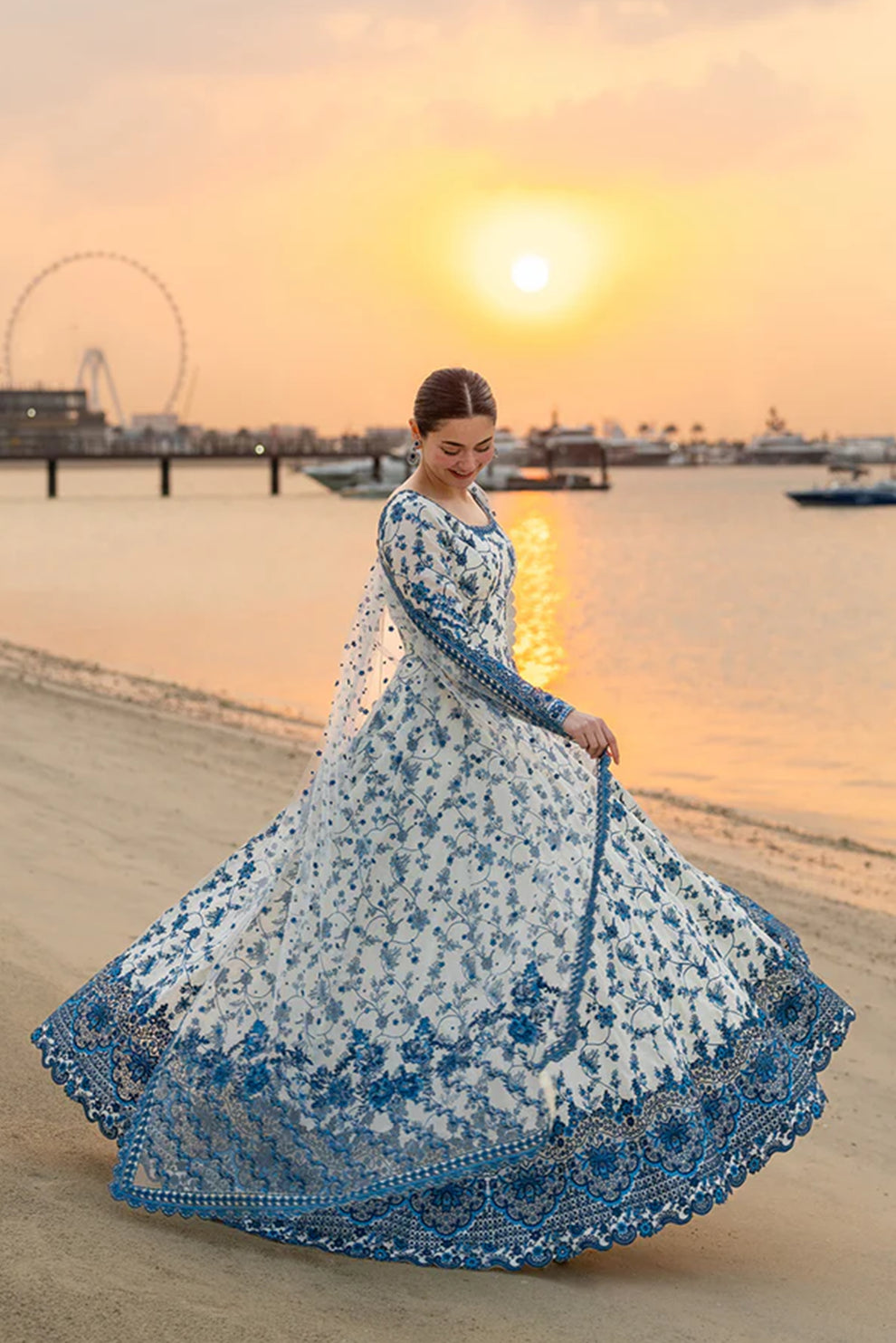 3 PIECE - UNSTITCHED | PRINTED LAWN - FZ1234