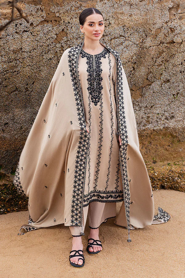 3 PIECE - UNSTITCHED | EMBROIDERED LAWN - CS1168