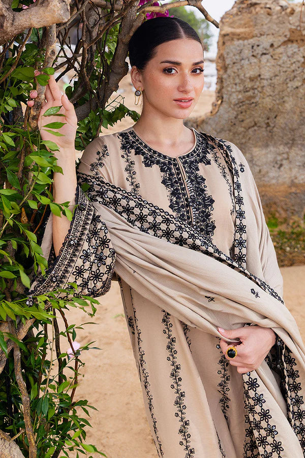 3 PIECE - UNSTITCHED | EMBROIDERED LAWN - CS1168