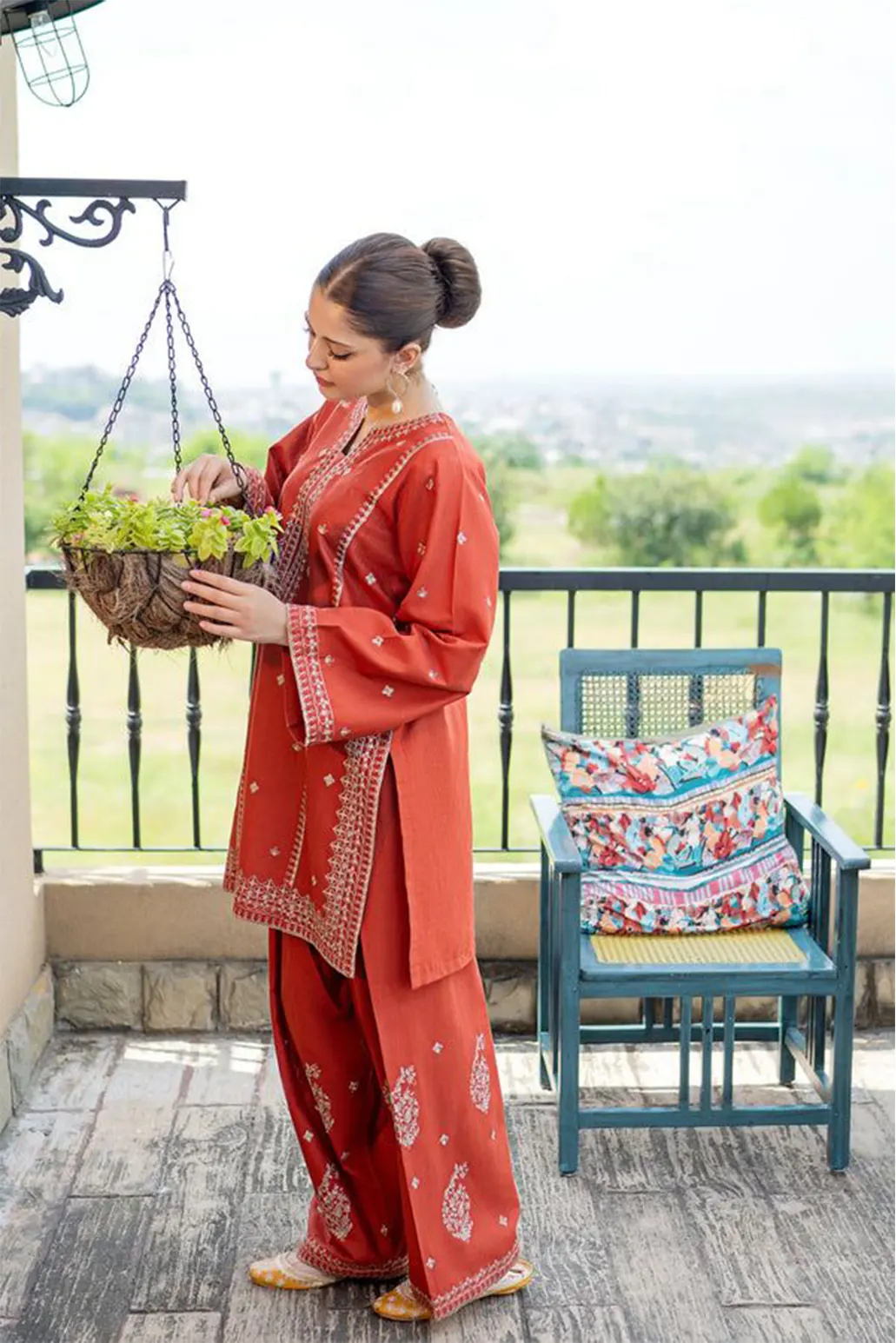 2 PIECE - UNSTITCHED | PRINTED LAWN - GR1251