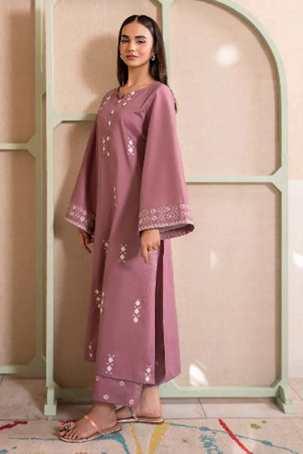 3 PIECE - UNSTITCHED | PRINTED LAWN - GR1255
