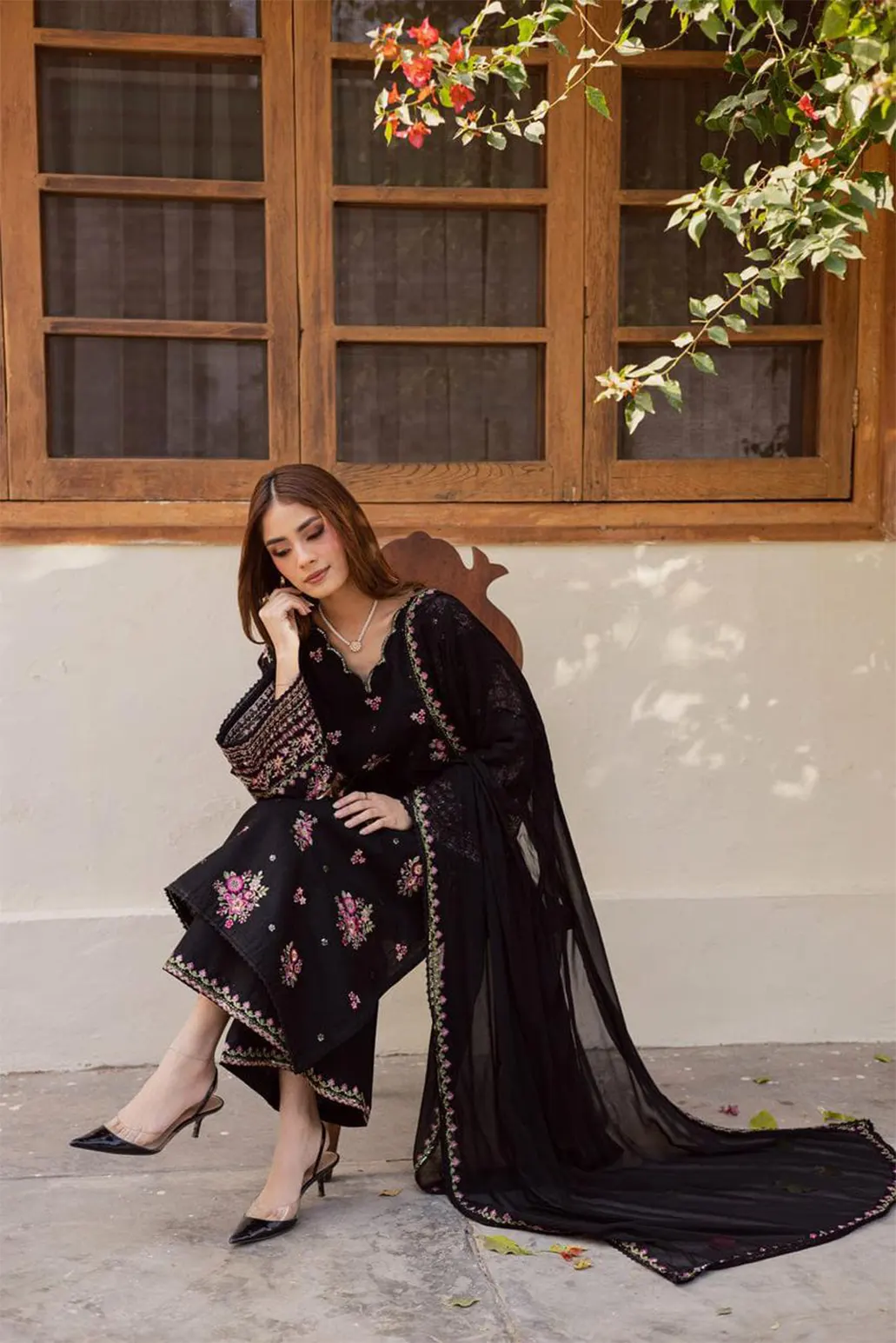 3 PIECE - UNSTITCHED | EMBROIDERED LAWN - BK1170