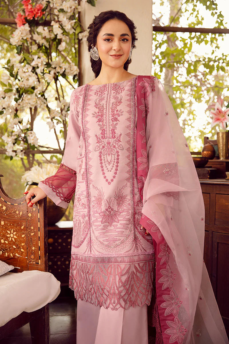 3 PIECE - UNSTITCHED | LUXURY EMBROIDERED LAWN - RR1140