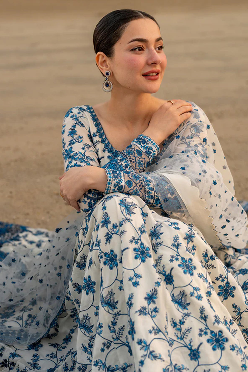 3 PIECE - UNSTITCHED | PRINTED LAWN - FZ1234