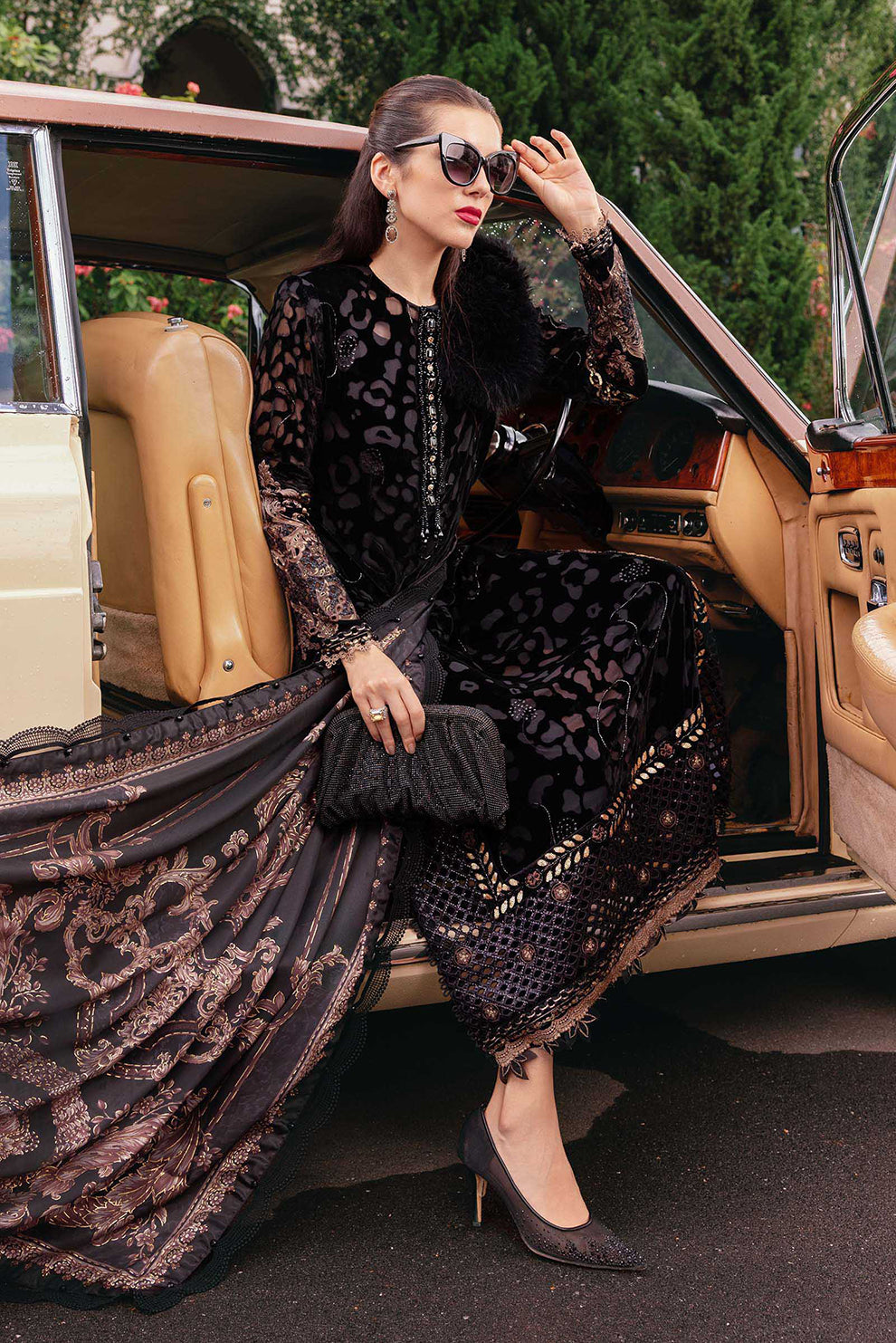 3 PIECE - UNSTITCHED | PRINTED LAWN - MB1233