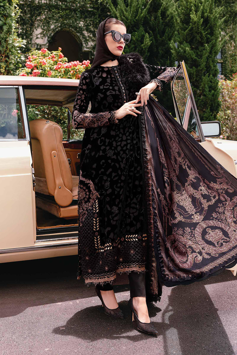 3 PIECE - UNSTITCHED | PRINTED LAWN - MB1233