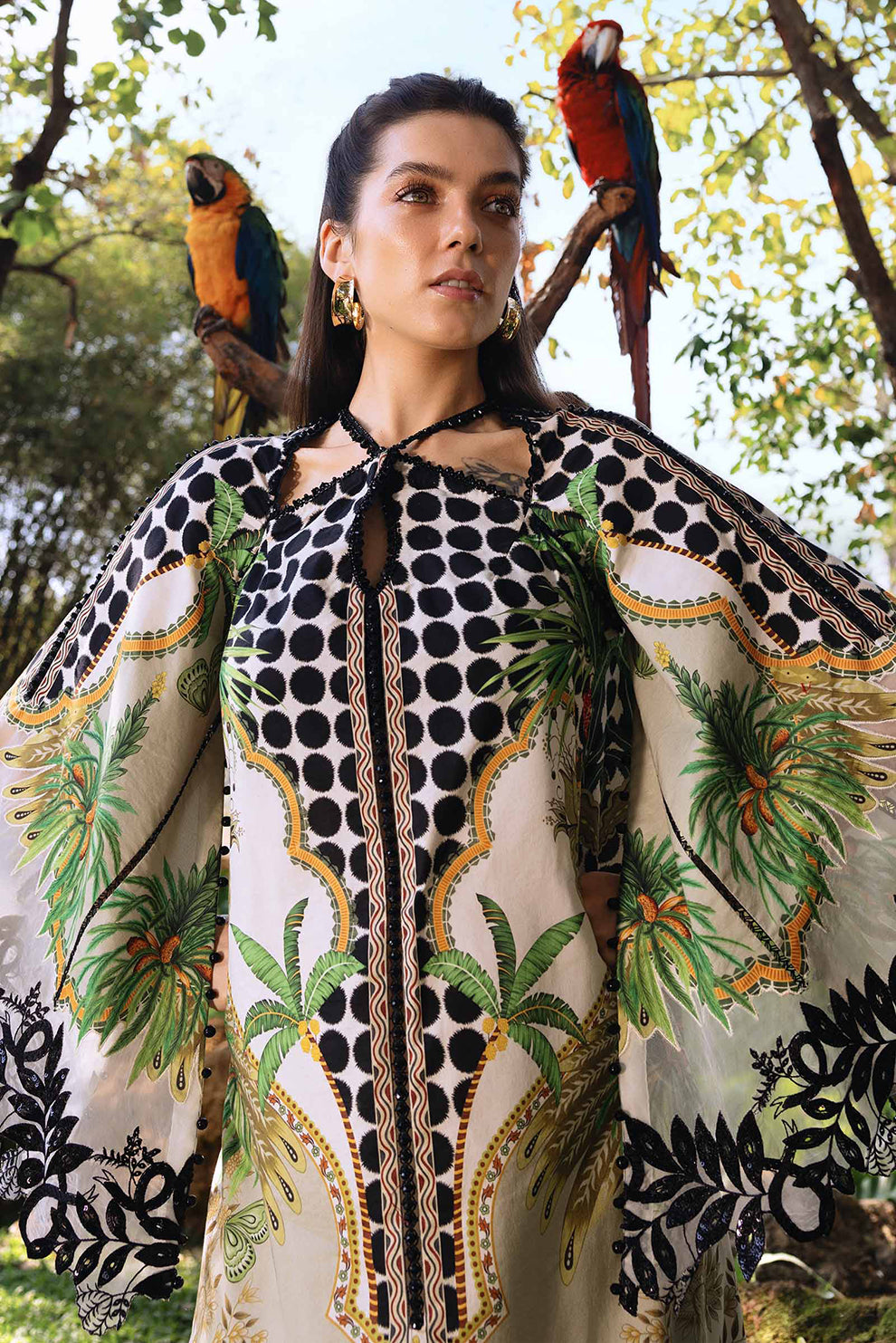 3 PIECE - UNSTITCHED | PRINTED LAWN - MB1221