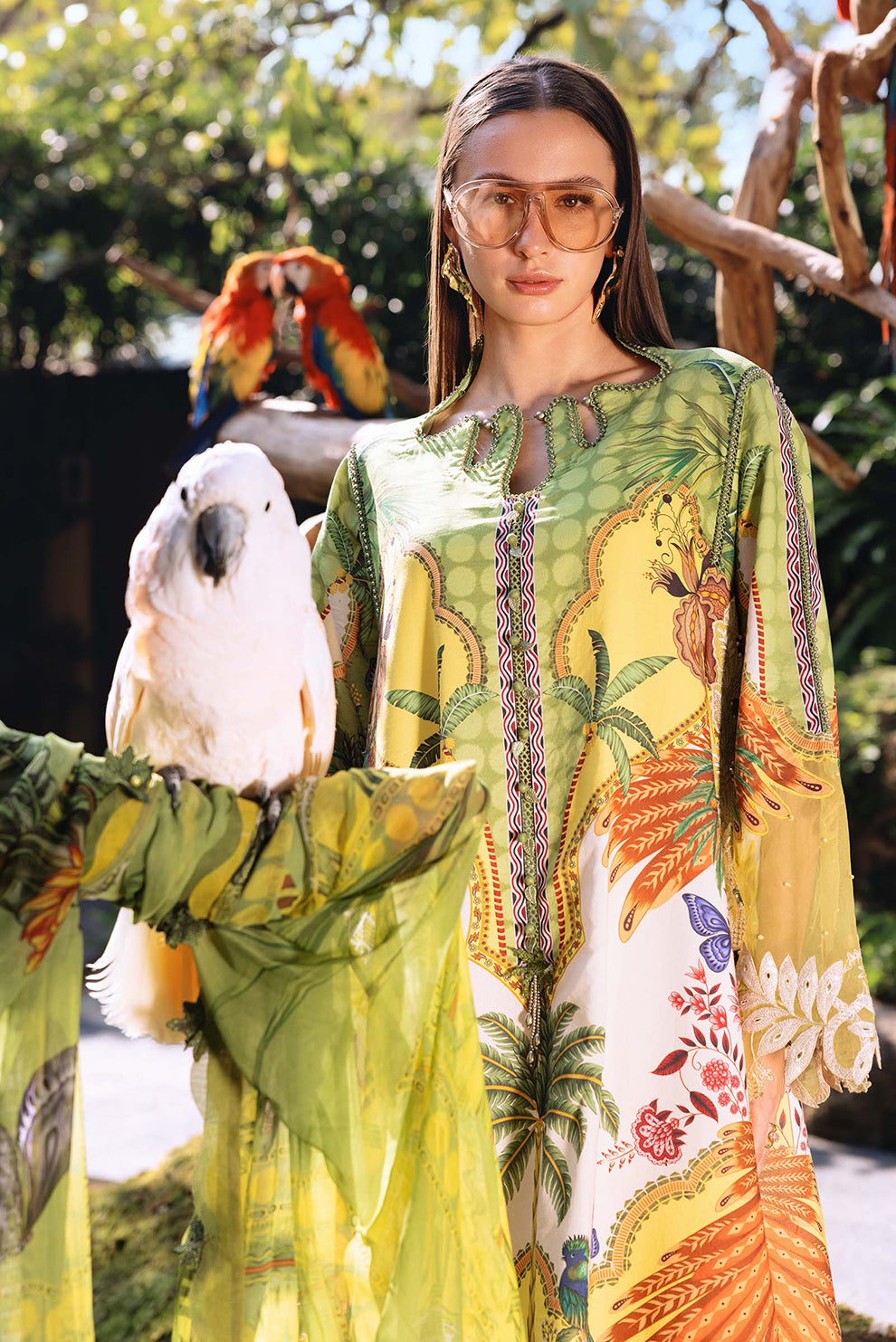 3 PIECE - UNSTITCHED | PRINTED LAWN - MB1222