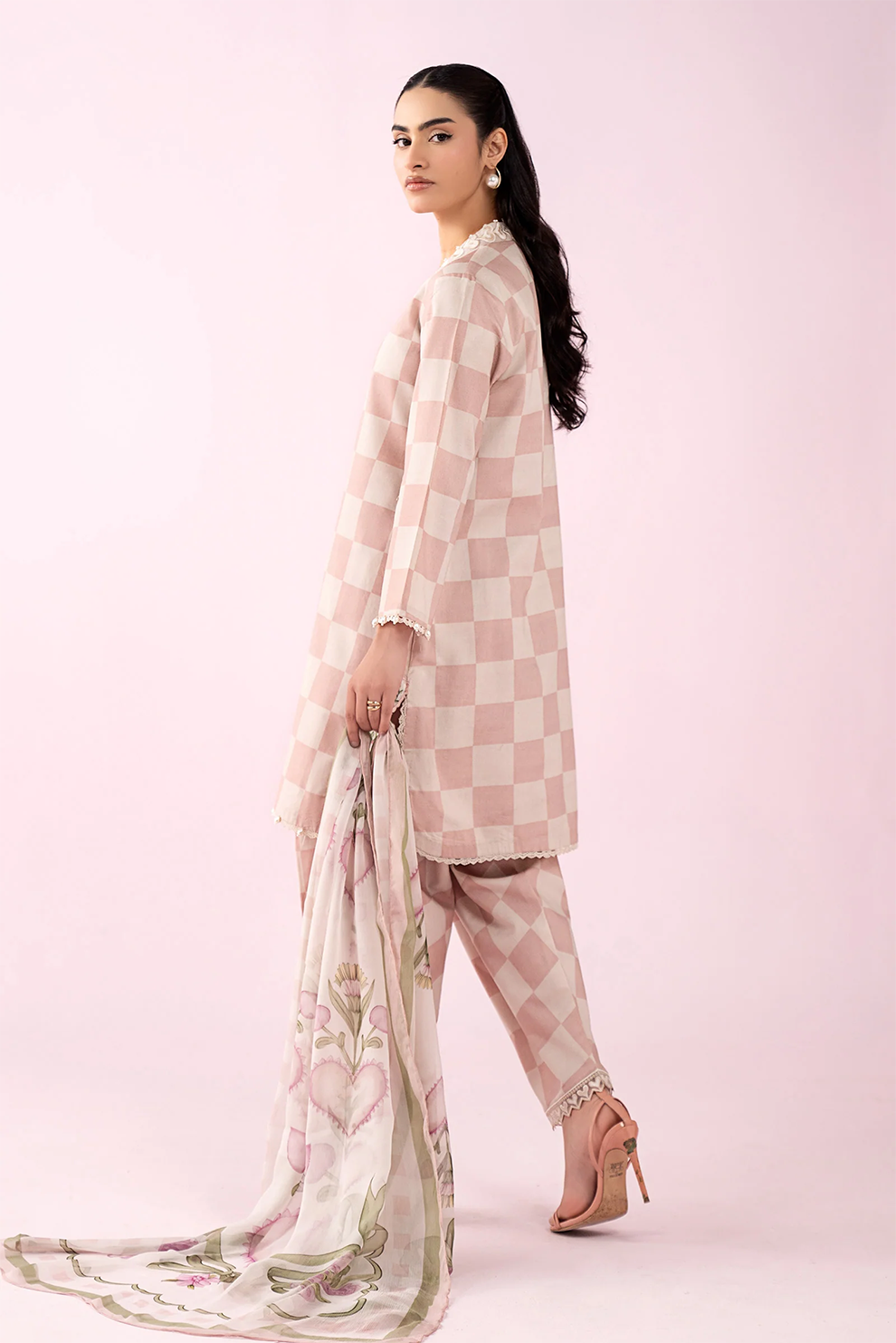3 PIECE - UNSTITCHED | PRINTED LAWN - MB1223