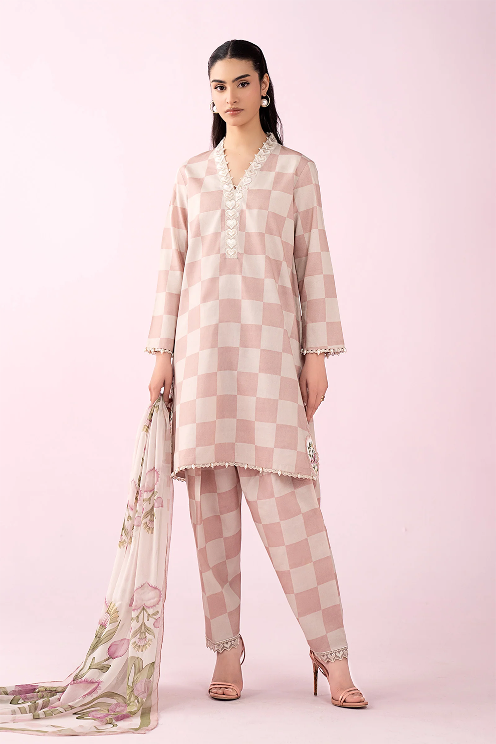 3 PIECE - UNSTITCHED | PRINTED LAWN - MB1223