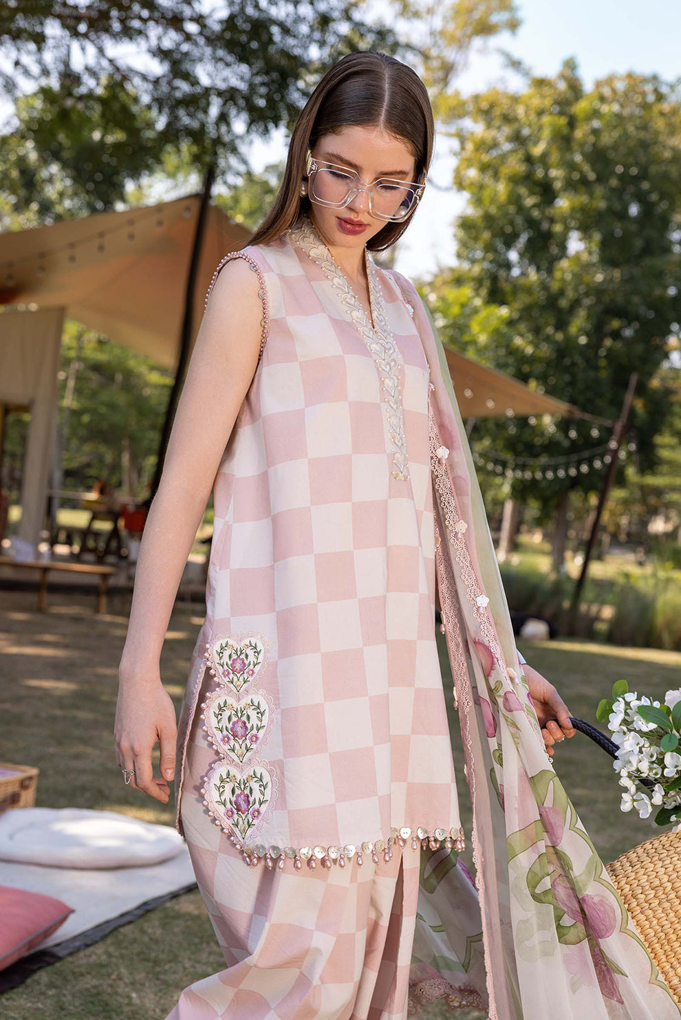 3 PIECE - UNSTITCHED | PRINTED LAWN - MB1223