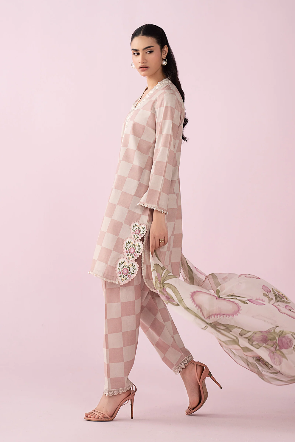 3 PIECE - UNSTITCHED | PRINTED LAWN - MB1223
