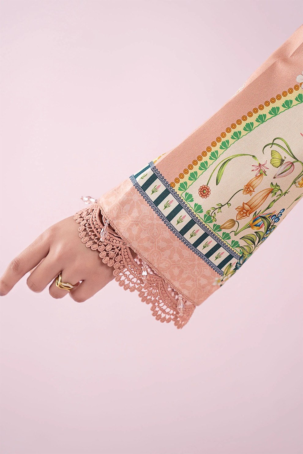 3 PIECE - UNSTITCHED | PRINTED LAWN - MB1225