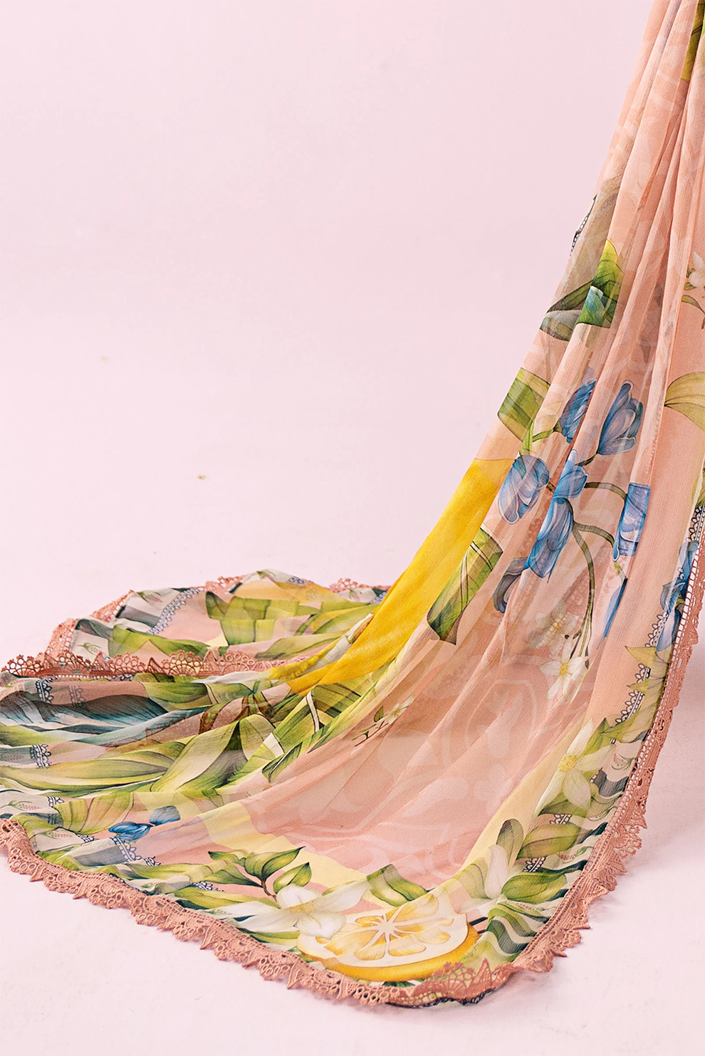 3 PIECE - UNSTITCHED | PRINTED LAWN - MB1225