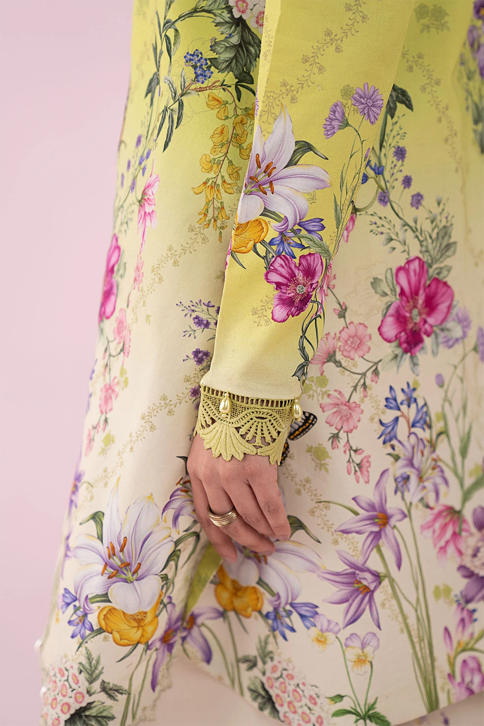 3 PIECE - UNSTITCHED | PRINTED LAWN - MB1227