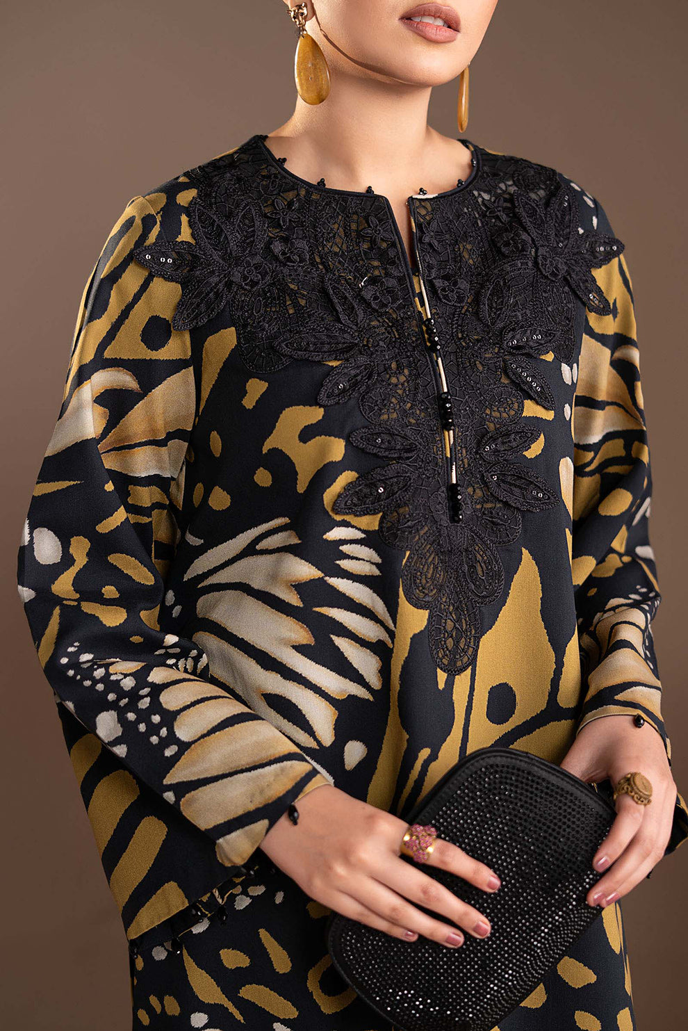 3 PIECE - UNSTITCHED | PRINTED LAWN - MB1216