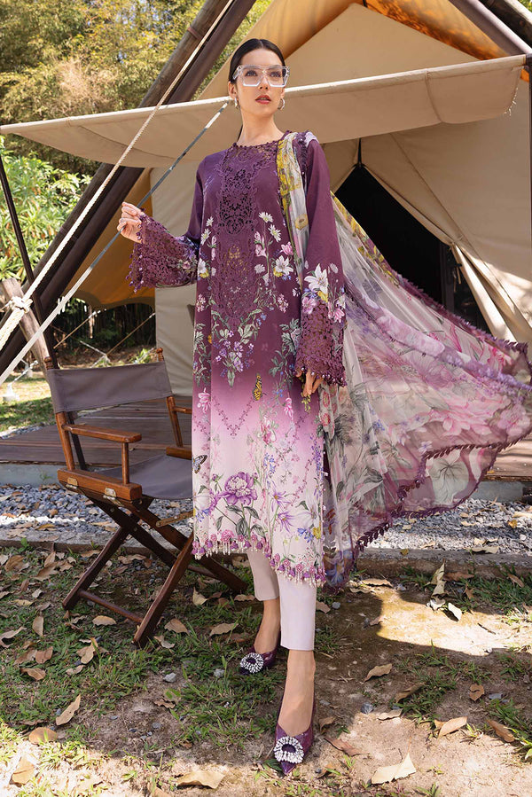 3 PIECE - UNSTITCHED | PRINTED LAWN - MB1228