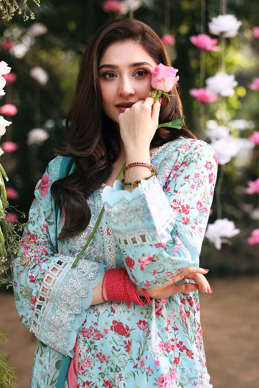 3 PIECE - UNSTITCHED | PRINTED LAWN - MB1232