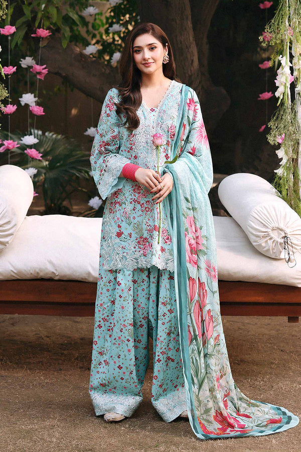 3 PIECE - UNSTITCHED | PRINTED LAWN - MB1232