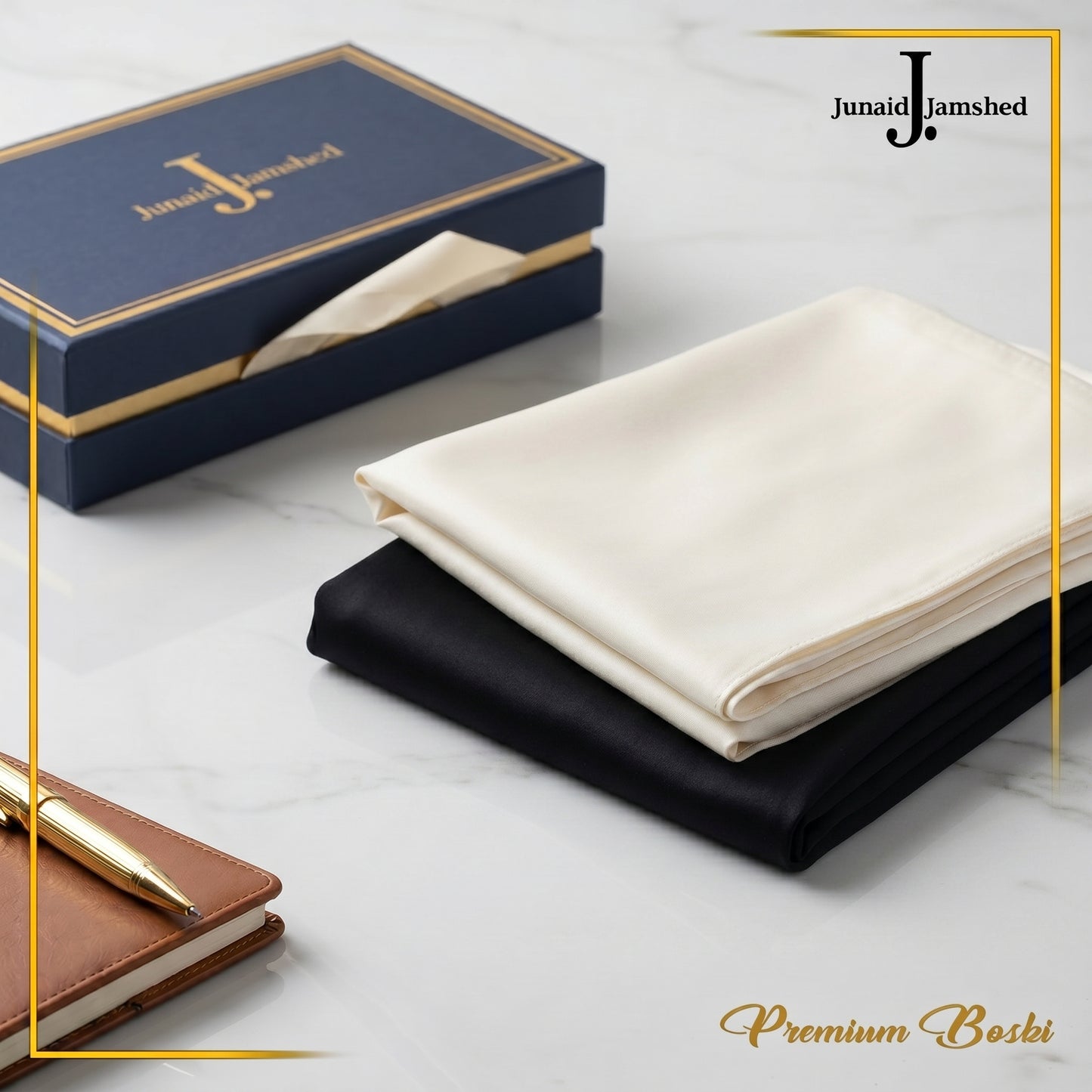 Bundle of 2 Suits | Unstitched | Premium Boski