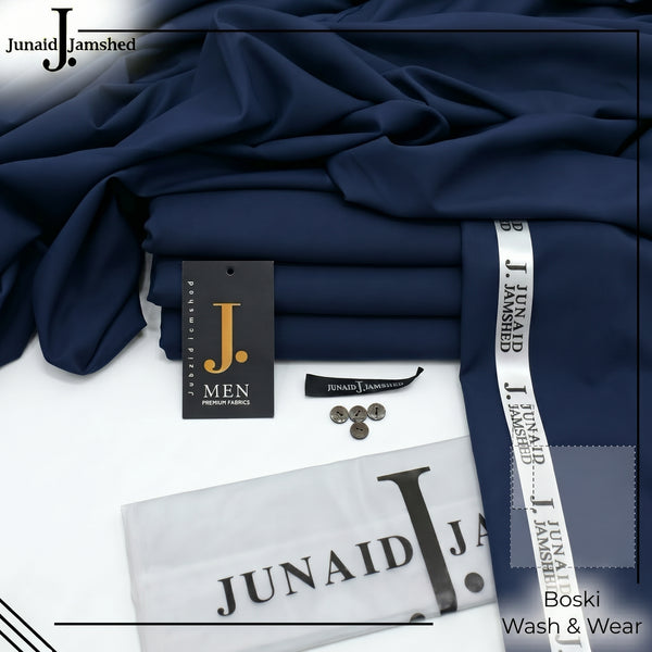 Navy Blue | Premium Boski | Unstitched